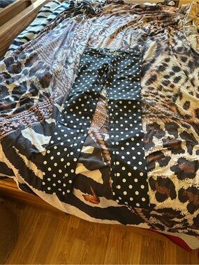 Tripp NYC Black and White Polka Dot Pants